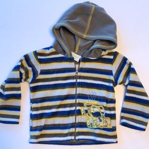 Little playmates baby togs fleece hoodie 12m EUC